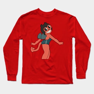 Cute Little Devil Girl Long Sleeve T-Shirt